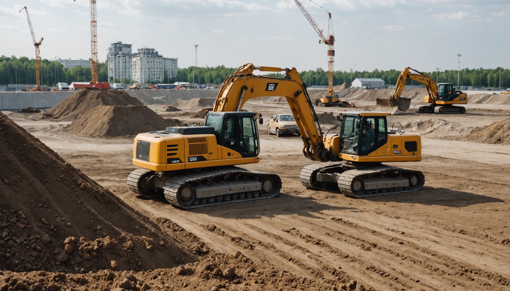 Как подобрать спецтехнику для строительных и земляных работ в Москве